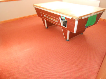 Commercial Carpet in a Snooker Hall