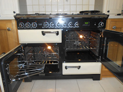 Clean Range Oven