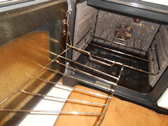 Dirty Range Oven